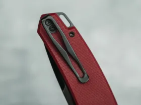 Складной нож Mr.Blade Hellcat Mini, сталь VG-10, рукоять Burgundy G10