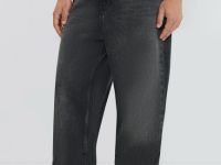 Свободные джинсы Baggy, Серый