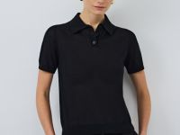 Полупрозрачное поло, Черный