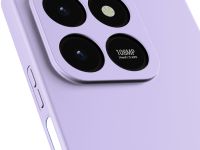 Клип-кейс Krutoff Silicone для HONOR X7d Фиолетовый