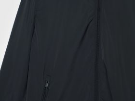 Бомбер с контрастными деталями, Черный