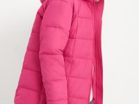 Утепленная куртка прямого силуэта