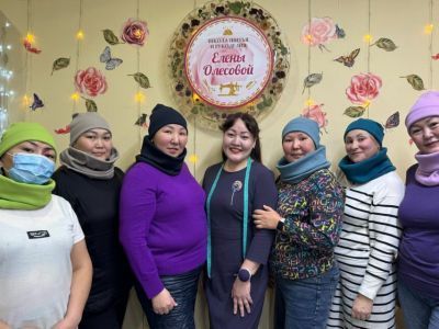 Для участниц проекта «Преображение» в Якутске провели мастер-класс по шитью и рукоделию