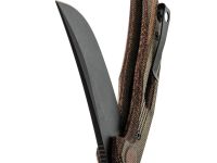 Складной нож Reate PL-7 PVD, сталь Nitro-V, рукоять микарта, черно-красный