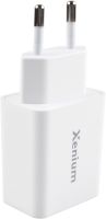Зарядное устройство Xenium X332 USB/USB-C 33 Вт Белое