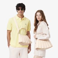 Женская средняя кожаная сумка Lacoste Lenglen