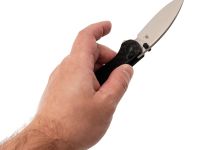 Складной нож Kizer Mini Grouper, сталь Nitro V, рукоять карбон