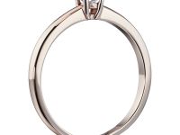 Помолвочное кольцо из красного золота с бриллиантом э0201кц01162900