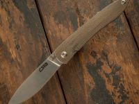 Складной нож CJRB Ria, сталь AR-RPM9, рукоять микарта