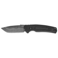 Автоматический нож Kershaw Launch 16, сталь Damascus, рукоять алюминий, черный