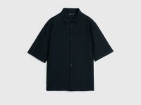 Рубашка с коротким рукавом, Черный