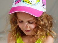 Кепка текстильная для девочек
