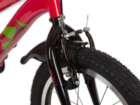 Детский велосипед Novatrack Lynx 16 V-Brake, год 2022, цвет Красный