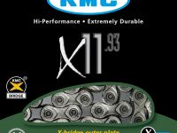 Цепь KMC X11.93 11 скоростей, замок (114 звеньев)