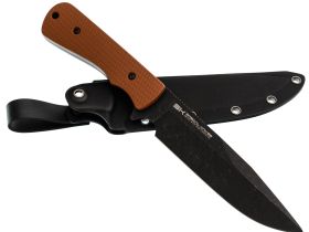 Походный нож Special Knives Sheriff, сталь AUS-10, рукоять G10, коричневый