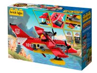 Бриксити AB-1314 Конструктор Пожарный самолет Грозовой шквал