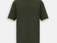 Базовая футболка из хлопка прямого силуэта