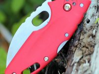 Нож складной Cold Steel Tuff Lite, сталь AUS-8A, рукоять Griv Ex™, красный