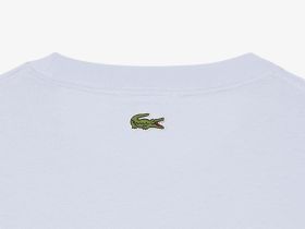 Хлопковая футболка Lacoste унисекс