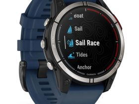 Смарт-часы Garmin Forerunner 165 Music Turquoise Bezel with Aqua Silicone Band (010-02863-32)