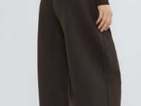 Флисовые брюки, Коричневый