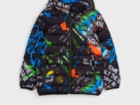 Куртка текстильная с полиуретановым покрытием для мальчиков