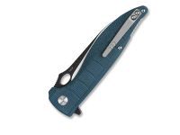 Складной нож QSP Locust, сталь 154CM, рукоять микарта, синий