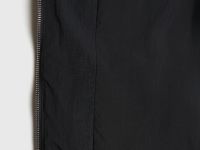 Утеплённая куртка с меховым воротником, Черный