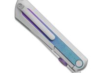 Складной нож Kizer Quoll, сталь S45VN, рукоять Titanium&Crystallized Titanium