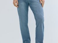 Зауженные джинсы, Голубой