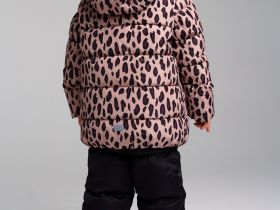 Комплект текстильный с полиуретановым покрытием для девочек: куртка, полукомбинезон