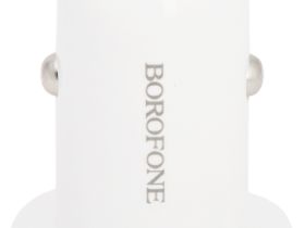 Автомобильное зарядное устройство Borofone BZ12 USB/USB 12 Вт Белое