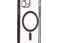 Чехол-накладка J-Case Magsafe Series для Apple iPhone 13 Pro силиконовый (черный)