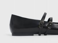 Балетки для девочек, Черный