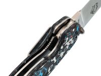 Складной нож Steelclaw Крыса Limited Edition 1 Red, сталь M390, рукоять карбон