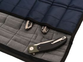 Сумка для 12 ножей с замком KTB, темно-синяя