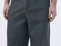 Широкие брюки с карманами, Серый