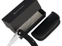 Складной нож Hatamoto HFK-2466, сталь D2, рукоять G10, черный