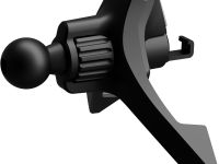 Автомобильный держатель Magssory Disc с БЗУ серебристый