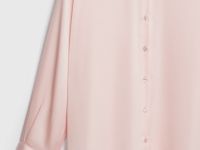 Блузка из сатина, Розовый