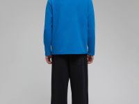 Толстовка-поло с накладным карманом