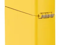 Зажигалка ZIPPO Classic с покрытием Sunflower, латунь/сталь, желтая, глянцевая, 38x13x57 мм