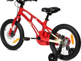 Детский велосипед Pifagor Currant 16, год 2022, цвет Красный