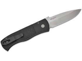Автоматический складной нож Pro-Tech/Emerson CQC7, сталь CPM 20CV, рукоять алюминий, черный