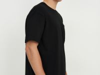 Футболка из хлопка свободного силуэта