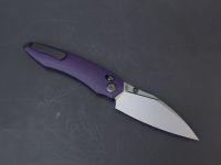 Складной нож Tuotown Wiz, сталь T10S, рукоять Purple G10