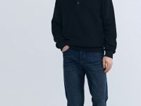 Утеплённые джинсы Slim, Синий