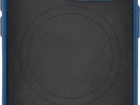 Клип-кейс uBear Capital Leather для Apple iPhone 15 Pro Синий