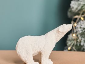 Статуэтка Mishka white