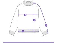 Джемпер трикотажный для девочек